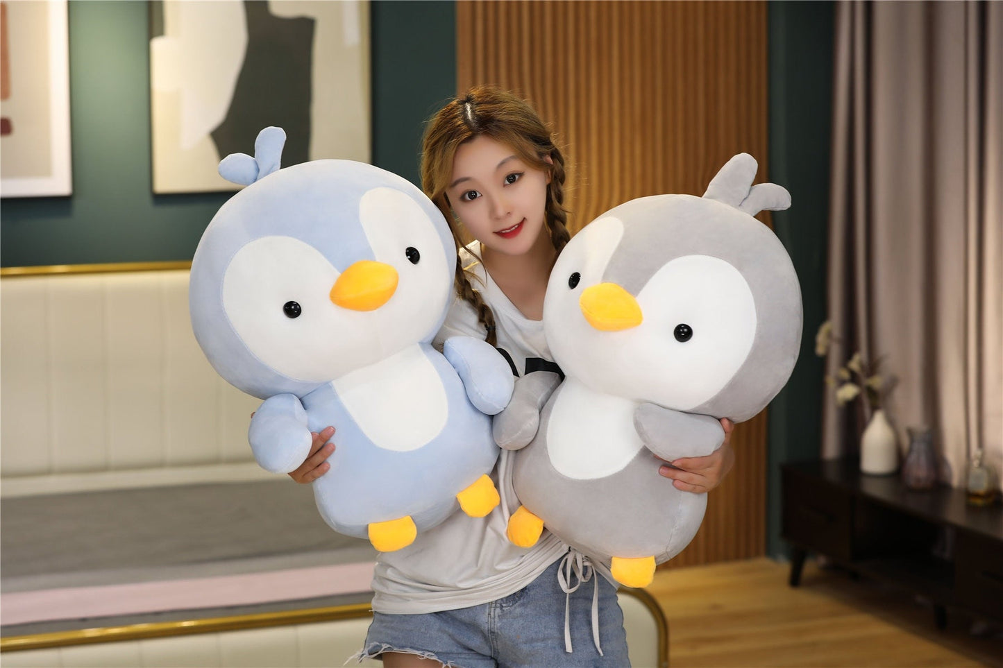 O mais fofo Pinguim de Pelúcia - NOVO