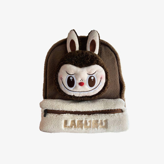 Mochila LABUBU Berber Fleece Marrom
